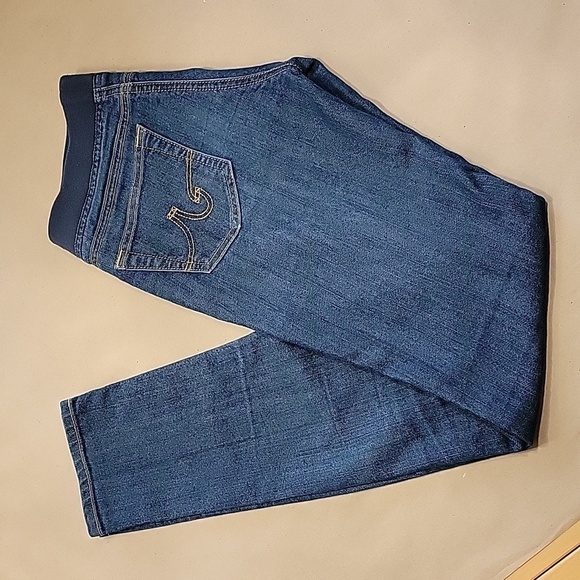 AG Adriano Goldschmied Size 25, Elastic Waist Jegging Pull On Jeans, Gently Used - Picture 1 of 12